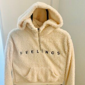 "Feelings" Cropped Hoodie